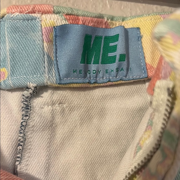 Melody Ehsani Pastel Map print utility skirt - Picture 2 of 6